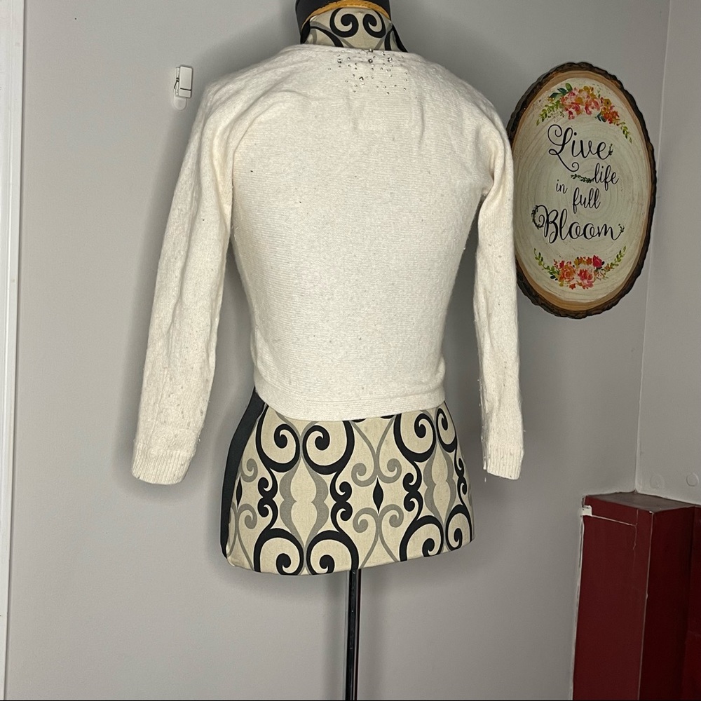 Abercrombie & Fitch Cashmere Shrug Y2K - Picture 6 of 15